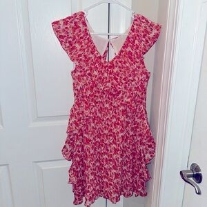 Open Back Mini Dress